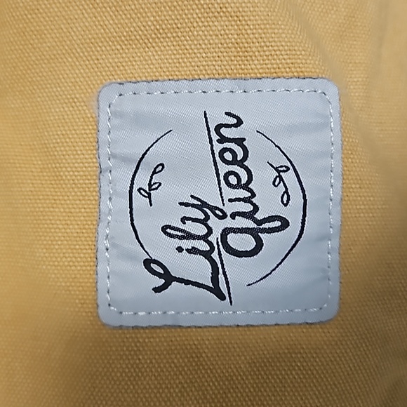 LILY Queen Canvas Market Tote Sunshine yellow- Handbag/Shoulder Bag/Crossbody - Picture 2 of 14